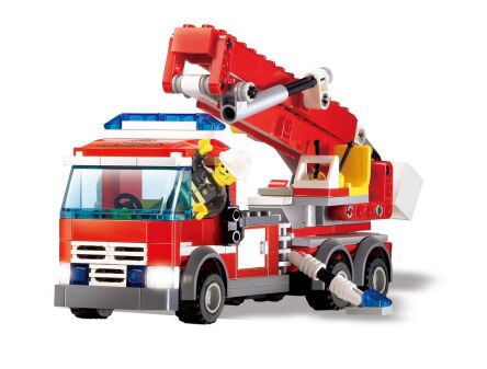 Bricks Blocks Пожежна машина з підйомником 8053