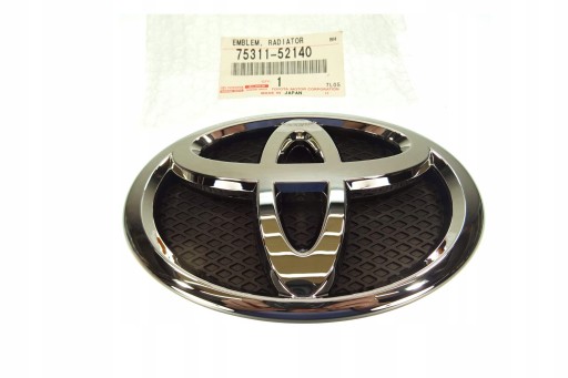 75311-52140 - TOYOTA YARIS II 06-ЕМБЛЕМА ЗНАЧОК ГРИЛЬ РЕШІТКА