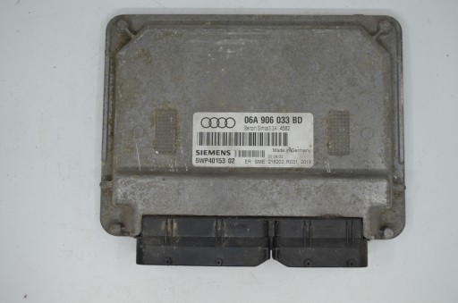 06A 906 - Эбу компьютера audi a3 1.6 06a906033bd 5wp40153 02