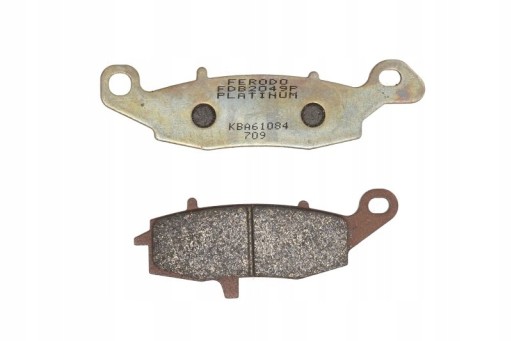 Гальмівна колодка комплект. FDB2049P FERODO platinum-P