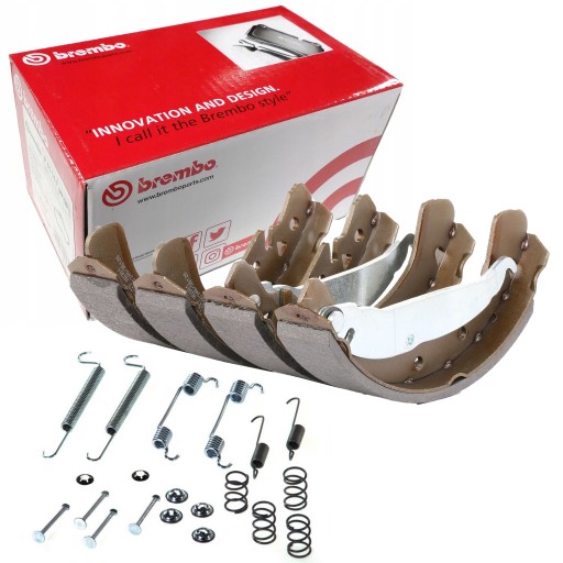 59 517 - BREMBO РУЧНОЙ ЧЕЛЮСТИ КОМПЛЕКТ OPEL ASTRA F G H