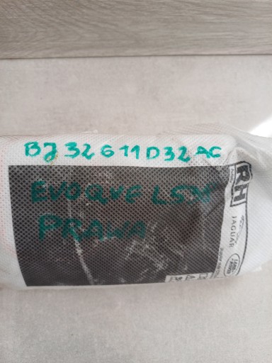 Seitenairbag rechts LAND ROVER EVOQUE L538 BJ32611D32AC