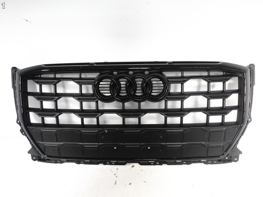 AUDI Q2 81A LIFT FL S-LINE 20-26 Grill Grill Lüftungsgitter W Stoßstange vorne BLACK