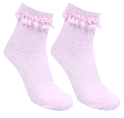 Ružové ponožky s brmbolcami PRIMARK