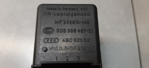Résistance, rhéostat, régulateur OPORNICA AUDI A6 C5 2.5 TDI 5DS00646702