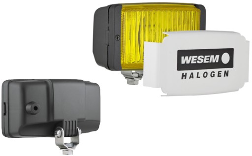 HM1.08231.01 - Противотуманная фара H3 с крышкой WESEM (желтый,