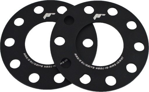 Japan Racing Розпірки 5mm 5x100 5x114 56,1 Black