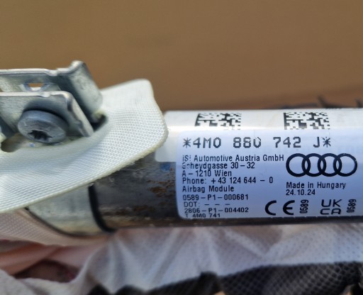 roof airbag airbag AUDI Q7 4M0880742J right original as new