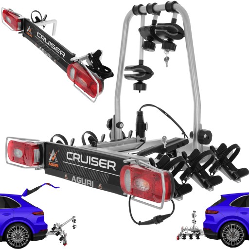 AGURI CRUISER Ultimate крюк для 4 велосипедов