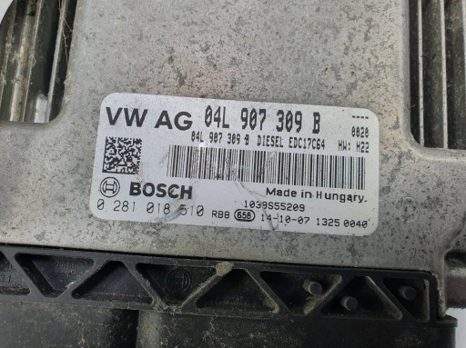 computer Motore ECU 04L907309B SKODA OCTAVIA III