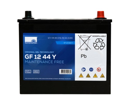 Sonnenschein gf12044y 12v gel 50ah gf 12 044 y