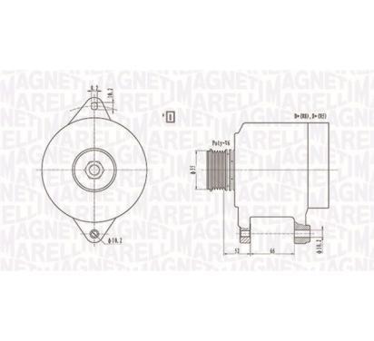 063731157010 - Генератор переменного тока мм 12 в fiat ducato/peugeot boxer