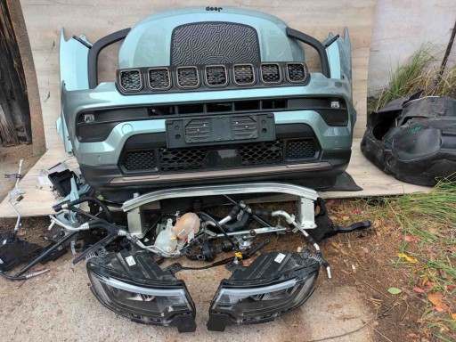 JEEP COMPASS II LIFT 4XE КАПОТ БАМПЕР РЕМЕНЬ РАДИАТОР ПЕРЕДНЕЕ КРЫЛО
