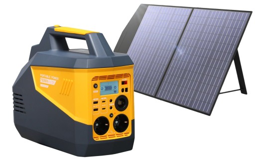 KGZ1004_panel - Мобильная солнечная электростанция 230В панель 100Вт