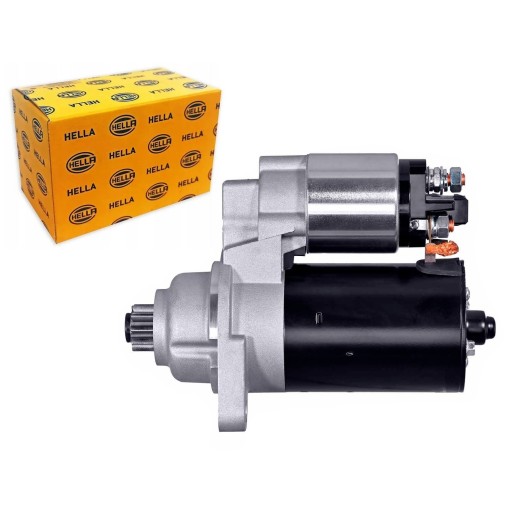 Стартер hella 8ea 012 527-311 10 зубьев 12 в ø76 мм audi seat skoda vw