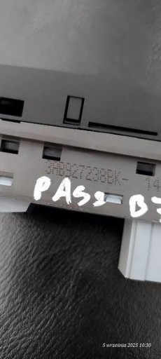 PANEL PRZYCISKOW 3AB927238BK VW PASSAT B7