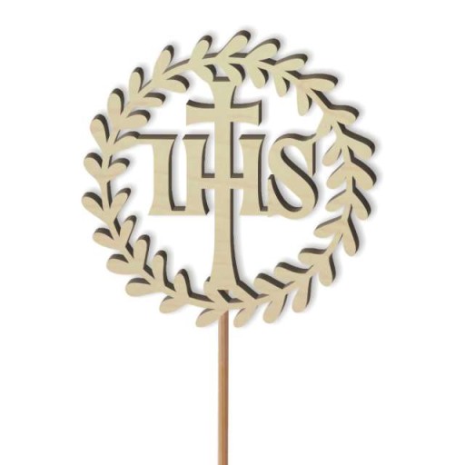 ТОРТ ТОРТ ДЕКОРАЦІЯ дерево ПРИЧАСТЯ лавр IHS
