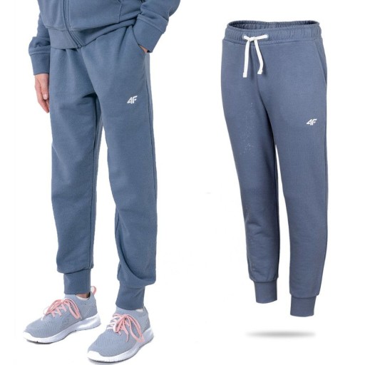 4F 152 сині спортивні штани