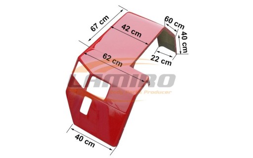 22238030 - заднее крыло правый чехол Maxxum 1957612c2