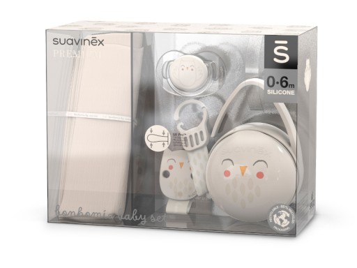 Пустушка Suavinex, анатомічний силікон 0+