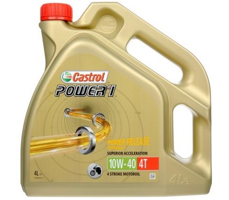 CASTROL POWER1 4T 10W40 GPS 4 ЛІТРИ НАПІВСИНТЕТИЧНИЙ