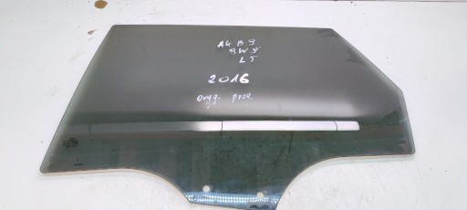 window door left rear part AUDI A4 B9 8W9 ORYGINALNIE PRZYCIEMNIANA 2016R