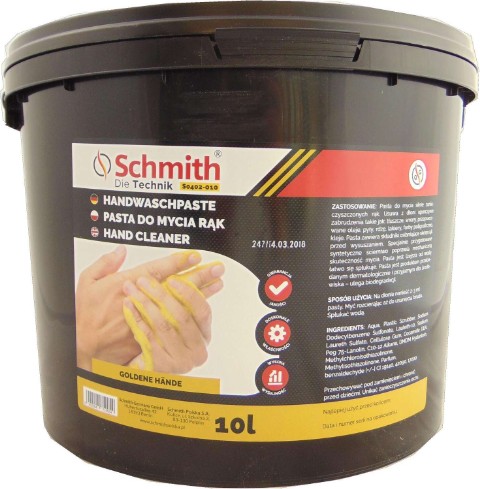 SCHMITH АБРАЗИВНАЯ НЕМЕЦКАЯ ПАСТА ДЛЯ МЫТЬЯ ГРЯЗНЫХ РУК OHS 10л