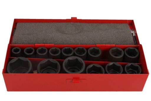 НАБІР ГОЛОВОК IMPACT 1/2, 15 CZ, 10-32 MM