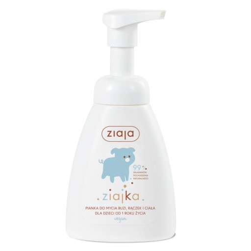 ZIAJA ОЧИЩАЮЧА ПІНА ДЛЯ ДІТЕЙ ВІД 1 РОКУ 250 МЛ