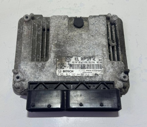 Vw audi seat skoda комп'ютерний контролер двигуна 03l907309ae