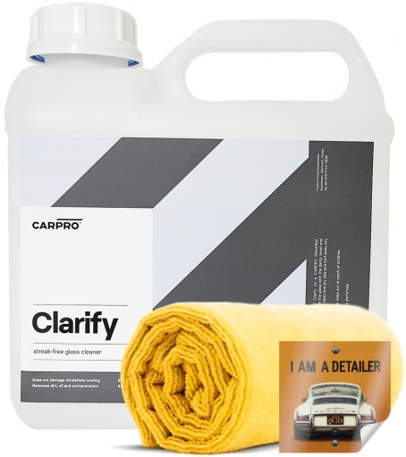 CARPRO CLARIFY - ЕФЕКТИВНА РІДИНА ДЛЯ МИТТЯ ВІКОН, НЕ ЗАЛИШАЄ СЛІТОК 4000 мл
