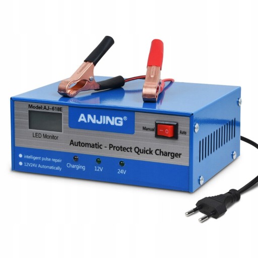 ЗАРЯДНОЕ УСТРОЙСТВО АВТОМОБИЛЬНЫЙ ВЫПРЯМИТЕЛЬ ДЛЯ АККУМУЛЯТОРОВ