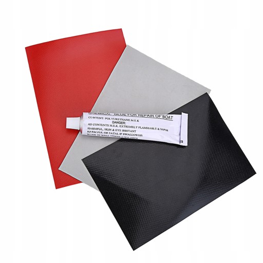 РЕМОНТНИЙ НАБІР ДЛЯ НАДУВНОГО ПВХ 3X КЛЕЙКА