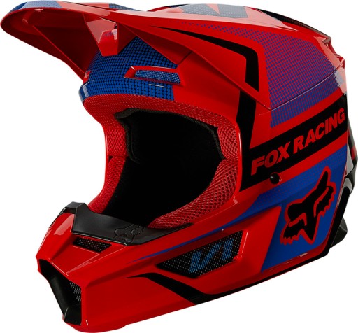 ШОЛОМ FOX V1 OKTIV RED GLOSS MIPS ENDURO CROSS M