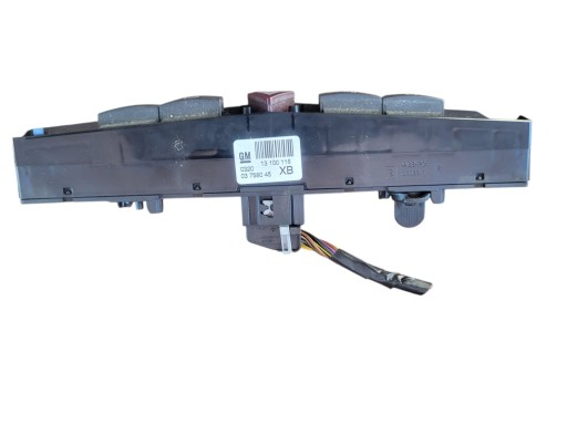 PANEL Schalter Leuchten des warnblickschalters OPEL ZAFIRA B 13100116