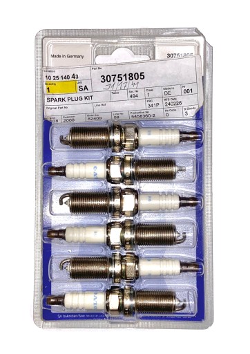 30751805 - Свечи зажигания вольво