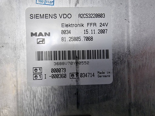 module 81.25805.7068 MAN TGA 18.440