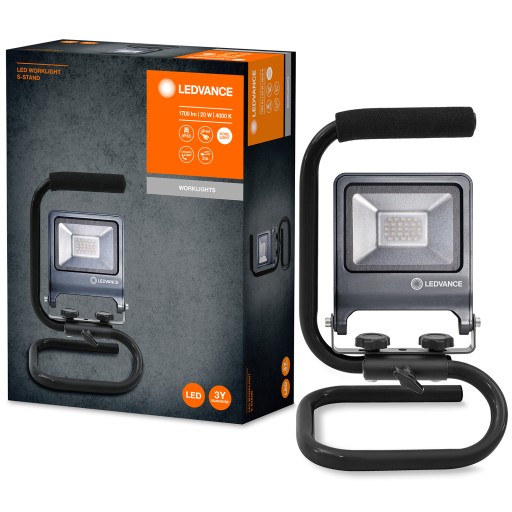 Светодиодный прожектор галоген портативный 20W 840 LEDVANCE