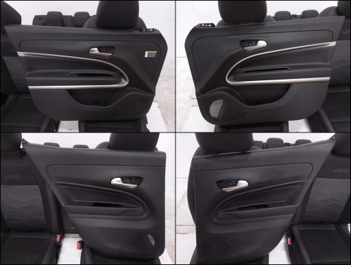 upholstery pol leather seats Jeep AVENGER 23R