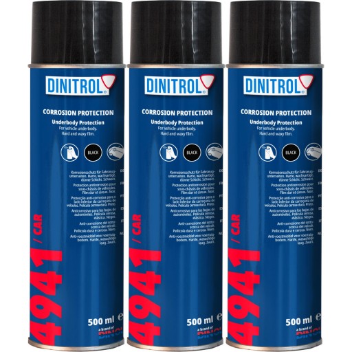 Обслуговування шасі DINITROL 4941 wax Spray 3x