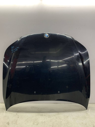 bonnet BMW E60 (2003-2010) colour SCHWARZ 2