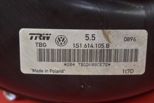 servo Servofreno EU 1S1614105B SEAT MII 1 e 1.0 MPI 60 KM 11-21