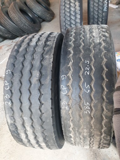 2X 385 65 22,5 BRIDGESTONE 168 PLUS