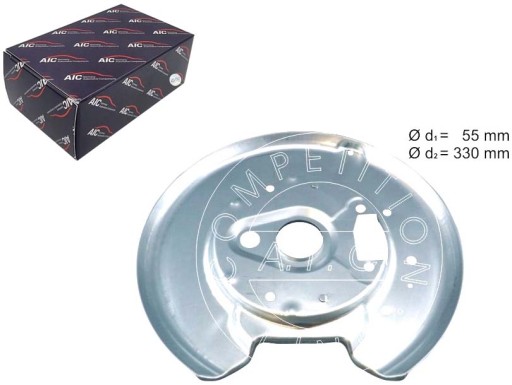57610 - КРЫШКА ТОРМОЗНОГО ДИСКА ЗАДНЯЯ ЛЕВАЯ AIC