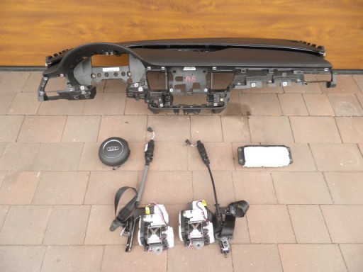 AUDI A8 D4 4H0 - - - - консоль комплект подушок ремені