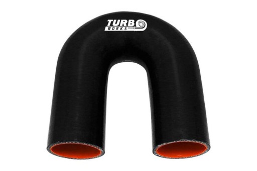 TW-3206 - Коліно 180st TurboWorks Pro Black 63mm