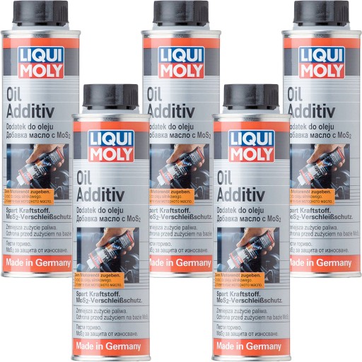 LIQUI MOLY 8342 OIL ADDITIV ДОБАВКА МАСЛА MOS2 * 5