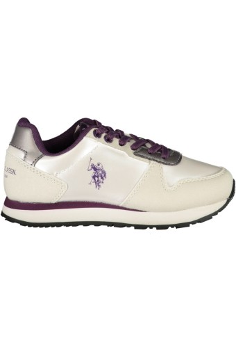 US POLO ASSN. WHITE CHILDREN SPORTS SHOES