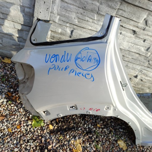 quarter rear rear part side right Citroen C3 Aircross