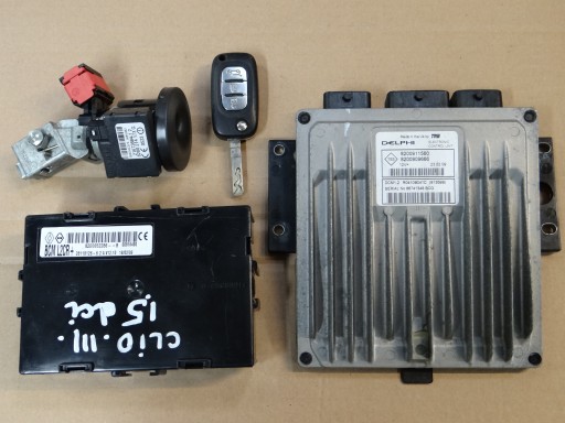 Комп'ютер контролер двигуна renault clio iii 1.5 dci delphi 8200911560